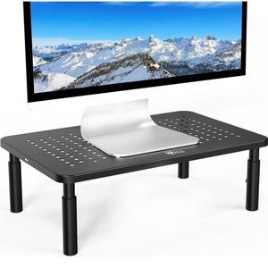 WALI Monitor Stand for Desk, Computer Monitor Stand for Laptop